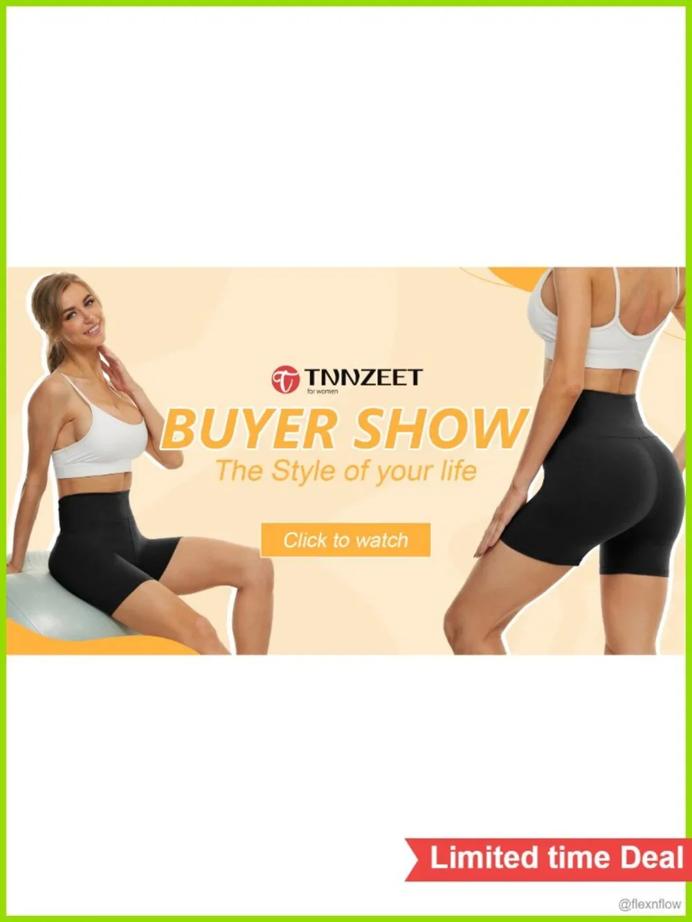 7-Pack High Waisted Biker Shorts for Women with Tummy Control